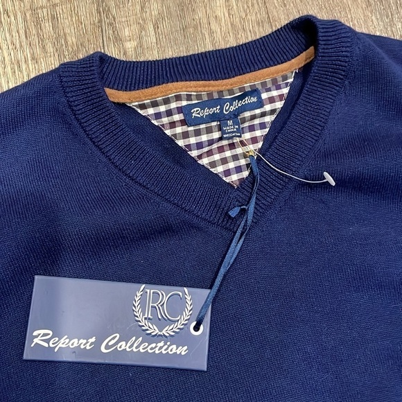 Report Collection V-Neck Knit Sweater - Picture 4 of 8